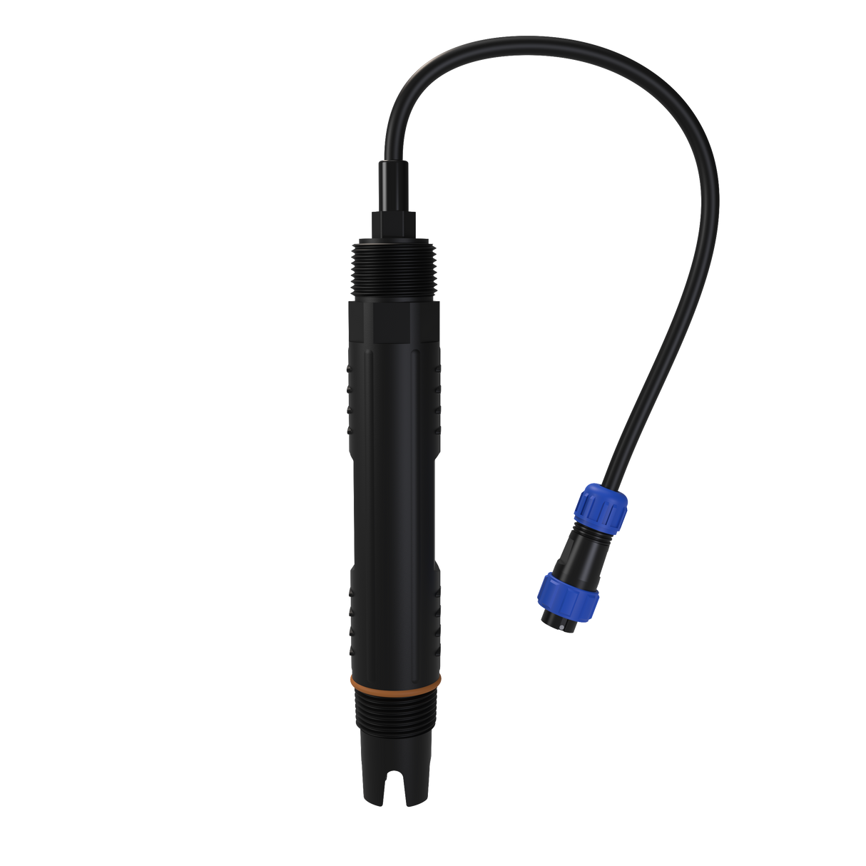 pH probe, PPS body, temperatures up to 60 °C, 3/4" NPT process connections (top & bottom), SP13 connector